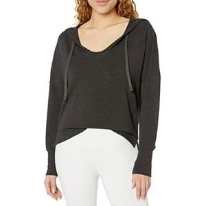 ALO Yoga Cowl Neck Hoodie Long Sleeve Top Shirt